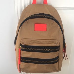 marc jacobs nylon and leather backpack